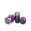 Multi-colorful ultra bright mini 21 led flashlight torch