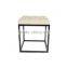 customized modern design iron stand metal unfoldable ottoman