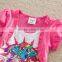 (Q9108) 2-6y 2 colors false two pieces my little pony kids dresses wholesale baby clothes cartoon character baby frocks summer