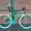 2015 new style alloy rim colorful road bike/bicycle fixed/fixie gear bike , single gear speed