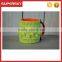V-78 Pocket cable crochet mug sleeve warmmer mug sweater with pom