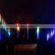2016 Christmas Party Favor DMX RGB Stage Effect Event 360 Degree 3D LED Meteor Tube Beam Lighting Fixture with Power Cable