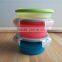 Hot sells collapsible non-stick silicone food containers