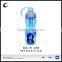 wholesale color printing PP PC 650ml plastic bottle tableware water drinkware plastic bottle with twist top cap