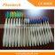 Muti-color available charcoal fiber bamboo toothbrush