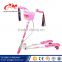 More popular with Girl Children Kids Scooter Front Basket,CE Scooter for Kids,Cheap Kids Plastic Mini Scooter with Foot Pedal