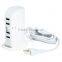 Factory Professional 5 Port USB Stand Charger