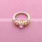 >>>2016 YIWU T&J women fashion European style rings for couples gold plated engagement ring rhinestone crystal rings for lady/