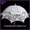 Promotional Lace Bridal Parasol and Lace Fan Wedding Decoration Bridal Accessory Wedding Bridal Umbrella