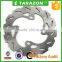 High strength stainless steel lightweight atv brake disc rotor For honda