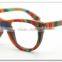 colorful skateboard wooden glasses sunglasses fashion wooden bamboo glasses in stock