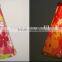 modern style hot sell high quality colorful flower decor barrel lampshade