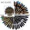 Wholesale New Wedding and Events Decoration Gold Silver Sun Flower Glass Charger Plate