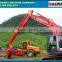 MAXWAY Hydraulic high frequency vibratory pile extractor for lassen steel pile , Pile machine , Model: DZJ250