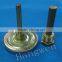 63.5mm Industrial bimetal thermometer with brass thermowell