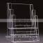 Fancy acrylic magazine and document holder