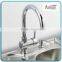 Chrome Polished Brass Spring Kitchen Water Faucet