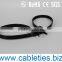 Self-locking cable tie plastic handcuffs 7.6x500 easy to use low cost holding items together