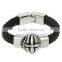  Novelty Energy Leather Silicon Charm Bracelet 2016