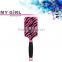 MY GIRL Low price non-slip handle professional ionic hair brush factory