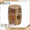 Simple Cheap Hanging Natural china factory 10 liters wooden beer barrel