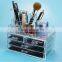 wholesale acrylic makeup organizer with drawers
