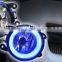 High quality Caravan Urvan NV350 E26 2015 2016 Blue fiber ring LED light fog lamp accessories
