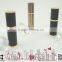 10ml delicate black leather wrapped cylinder purse perfume sprayer