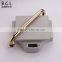 Hotel bathroom accessories brass golden plating safety grab rail for bath tub