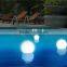 IP68 waterproof RGB colorful magnet rechargeable wireless floating led ball