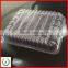 Disposable plastic food tray