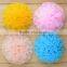 Pure Color Artificial Chiffon Fabric Flower Handmade Hair Accessories