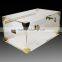 transparent acrylic box/acrylic box with lock/acrylic cube box