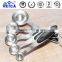 10pcs handle sackable spoon measuring tool and stainless steel measuring cup
