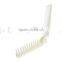 Personalized transparent hotel plastic hair comb