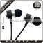 metal earphone china market of electronic