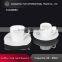Factory custom wholesale high quality ceramic cup and saucer