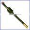 Bitumen Painted Green Color Studded T Post