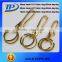 2017 High quality solid copper U type hook,brass Man key U hooks