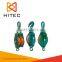 H418 snatch block with hook , painted blue H418 block