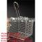 plain woven 304 316 stainless steel wire mesh kitchen cooking basket