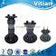 Outdoor adjustable plastic pedestals for raised access floor