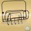 Wall Mounted 5-Tier Letter Rack Magazine Rack And Keys Holder