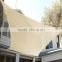 PE plastic anti-UV garden beige sun shade sail