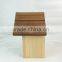 Wooden bird's nest Cage,new unfinished wooden bird house wholesale in factory