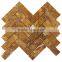 EXPORT QUALITY New Selling Attractive Style BROWN GOLDEN ONYX MOSAIC TILES COLLECTIONS