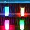 new plastic led planter with light/colorful flowerpot