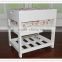 Exclusive hot sell new design unfinished wooden cabinet with baskets/drawers