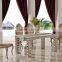 Modern Design Living Room Furniture Long-lasting Marble Top Stainless Steel Dining Table TH338