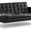 Florence Knoll corner Sofa , sectional leather sofa / sofa set BY2710